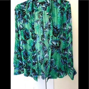 Banana Republic floral button shirt size xl